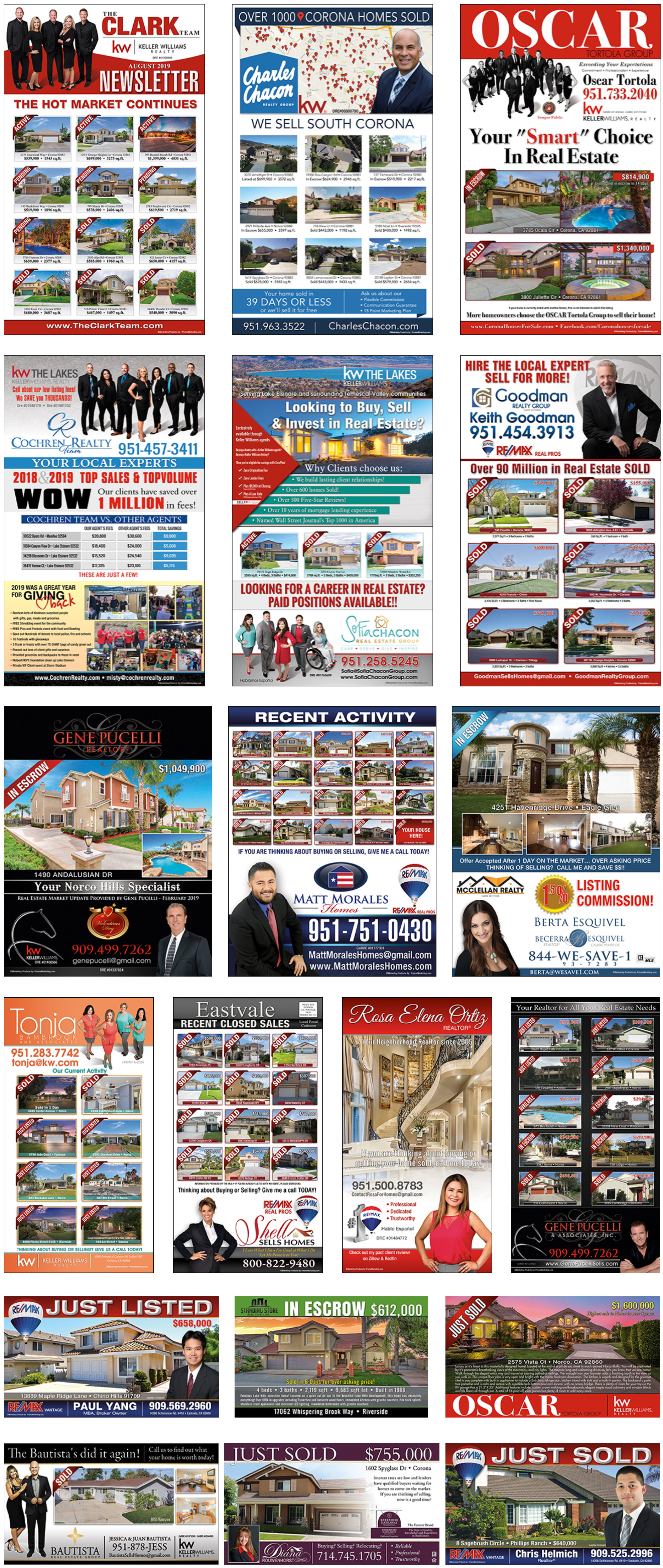 Logos, Photography, Business Cards, Postcards, Flyers, Door Hangers, Signs, Magnets, Banners, Greeting Cards